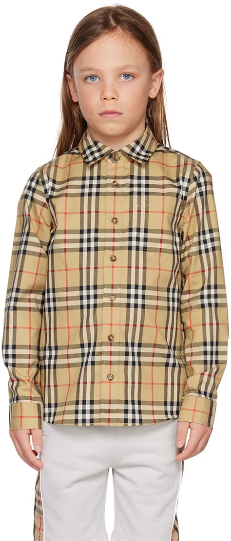 kleider für kinder burberry|burberry kids shirts.